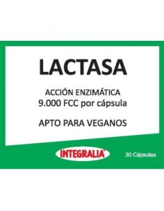 Lactasa 30 Cápsulas de Integralia.