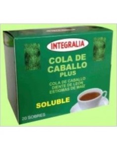 Cola De Caballo Plus Soluble 20 Sobres de Integralia.