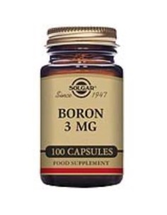Boro 3Mg. 100Cap. de Solgar