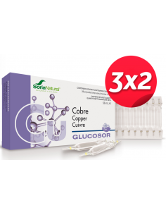 Pack 3X2 Glucosor Cobre...
