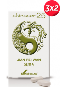 Pack 3X2 Chinasor 25 Jian...