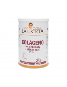 Colageno Con Magnesio + Vit C- 350 Gr Fresa De Lajusticia
