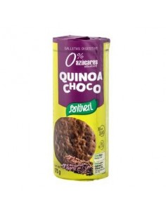 Galletas Digestive Quinoa Choco  0% Azucares 175Gr Santiveri