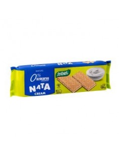 Galletas Rellenas Nata 0% Azucares 120 Gramos Santiveri