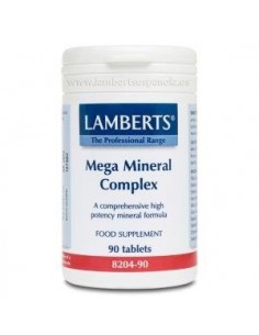 Mega Mineral Complex 90  Comprimidos de Lamberts