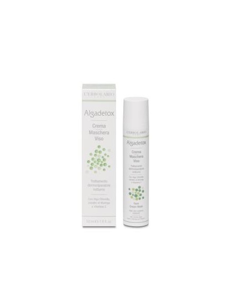 Algadetox Crema Mascara Facial 50 Mililitros L´Erbolario