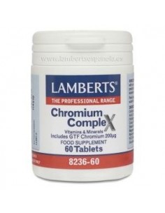 Cromo Complex 60 Comprimidos de Lamberts