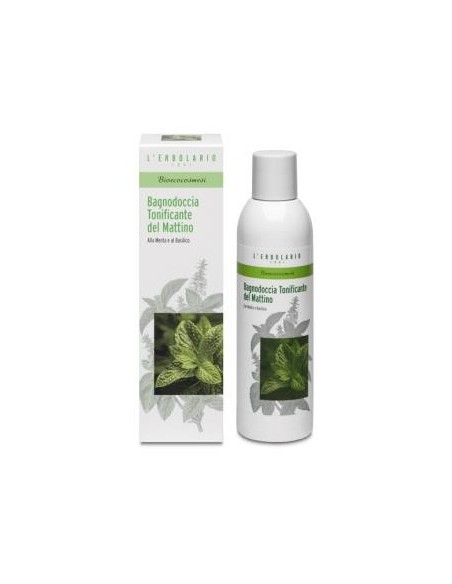 Bio Gel De Baño Tonificante Menta 200 Mililitros L´Erbolario