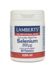 Selenio 200 Mcg. (Como Seleno-L-Metionina) 60 Comprimidos de