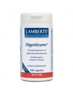 Digestizyme (Complejo De Enzimas) 100 Cap. de Lamberts