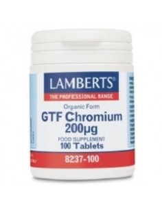 Cromo Gtf 200 Mcg. 100 Cap. de Lamberts