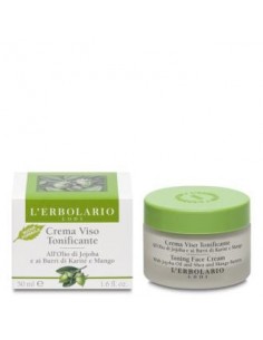 Crema Facial Tonificante Jojoba Y Manteca 50 Mililitros L´Erbolario