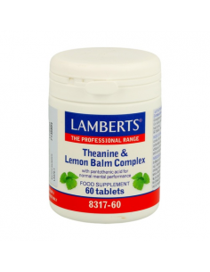 Complejo De Teanina Y Balsamo De Limon 60 Comprimidos de Lam