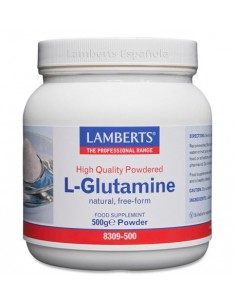 L-Glutamina En Polvo 500 Gr De Lamberts