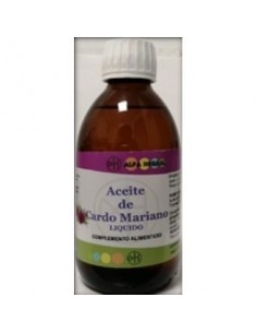 Aceite De Cardo Mariano 250 Mililitros Alfa Herbal