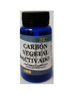 Carbon Vegetal Activado 60 Cápsulas  Vegan Alfa Herbal