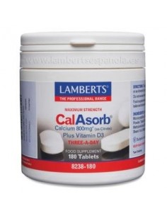Calasorb Citrato De Calcio 800Mg.180 Comprimidos de Lamberts
