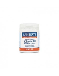 Vitamina D3 4000 Ui (100?G) 120 Caps De Lamberts