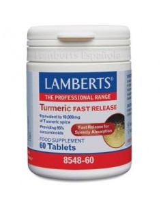 Curcuma Liberacion Rapida 60 Comprimidos de Lamberts