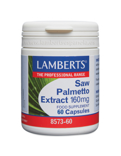 Extracto De Saw Palmetto 160Mg. 60Cap. de Lamberts