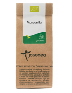 Manzanilla Bio 10 Pir.  Bolsa Kraft 10 Pirámides de Josenea