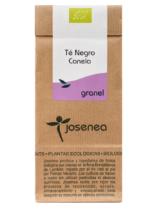 Té Negro-Canela Bio 50 Gr. Bolsa Kraft Granel 50 Gr. de Josenea