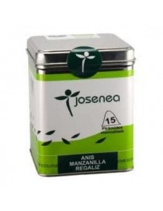 Anís-Manzanilla-Regaliz Bio 20 Pir. Biobox 20 Pirámides de Josenea