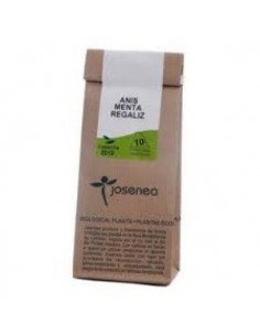 Anís-Menta-Regaliz Bio 10 Pir. Bolsa Kraft 10 Pirámides de Josenea