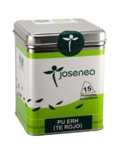Té Rojo Pu Erh Bio 20 Pir.  Biobox 20 Pirámides de Josenea