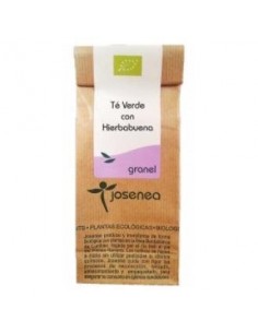 Té Verde-Hierbabuena Bio 50 Gr. Bolsa Kraft Granel 50 Gr. de Josenea