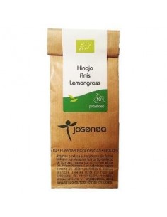 Hinojo-Anís-Lemongrass Bio 10 Pir. Bolsa Kraft 10 Pirámides de Josenea