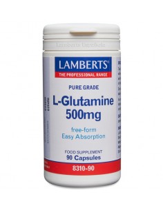 L-Glutamina (500 Mg) 90 Tabs De Lamberts