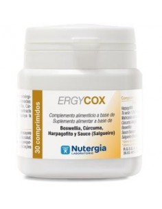 Ergycox 30 comprimidos de Nutergia