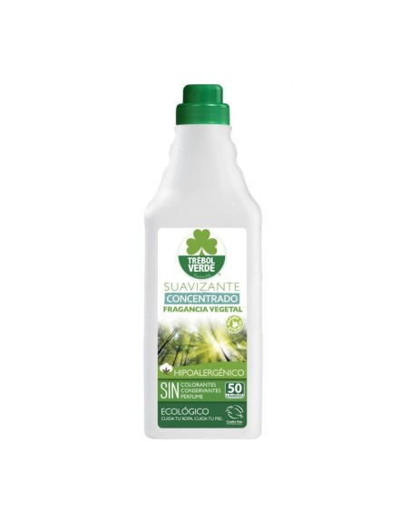 trebol verde suavizante fragancia vegetal 1 l