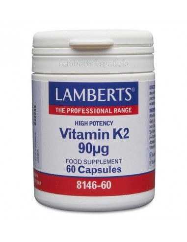 Vitamina K2 90 ?G 60 Caps De Lamberts