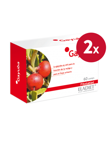 Pack de 2 uds Fitotablet Gayuba 60Comp. de Eladiet