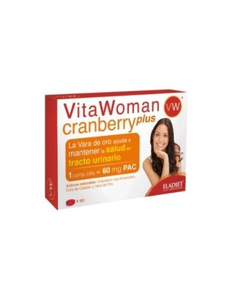 Pack de 2 Vita Woman Cranberry Plus 60 Comprimidos de Eladie