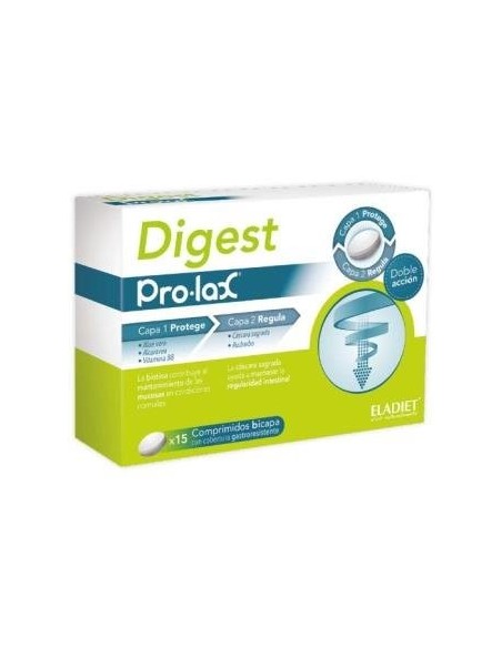 Pack de 2 Digest Pro-Lax 15 Comprimidos de Eladiet Pack