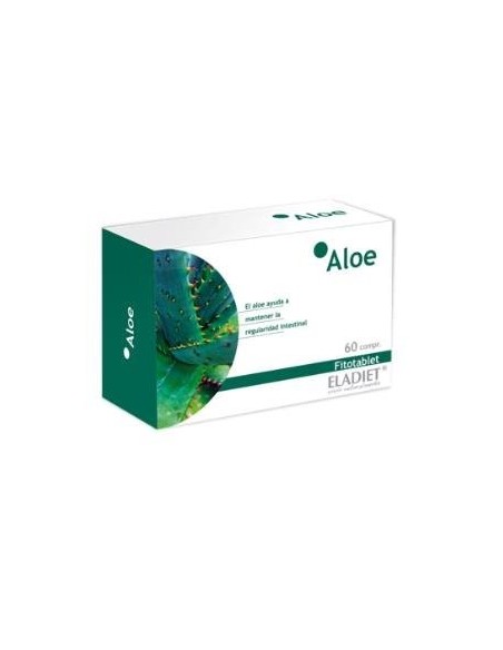 Pack de 2 Fitotablet Aloe 60 Comprimidos de Eladiet Pack