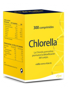 Chlorella 200mg 300 comprimidos de Vitae