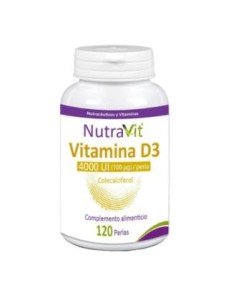 Nutravit Vitamina D3 120 Perlas Nutravit