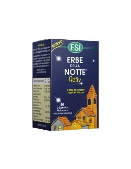 Erbe Della Notte Activ (50 Naturcaps) De Esi