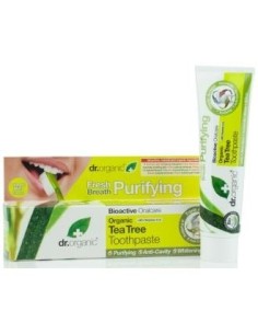 Pasta De Dientes De Árbol De Té de Dr Organic