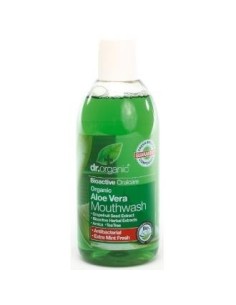 Enjuague Bucal De Aloe Vera de Dr Organic