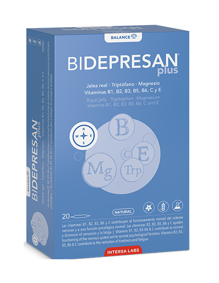 Bipole Bidepresan Plus 20 ampollas de Intersa