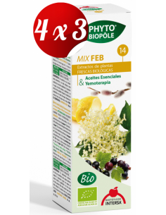 Pack 4x3 Phyto-Bipole Mix-Feb (Fiebre) 50 Ml de Intersa