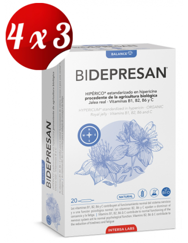 Pack 4x3 Bipole Bidepresan (Jalea Real+Hypericum) 20Amp de Intersa