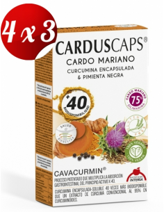 Pack 4x3 Carduscaps 60...