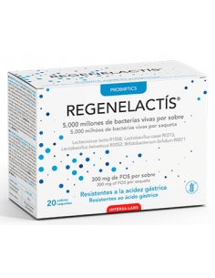 Pack 4x3 Regenelactis 20 sobres de Intersa