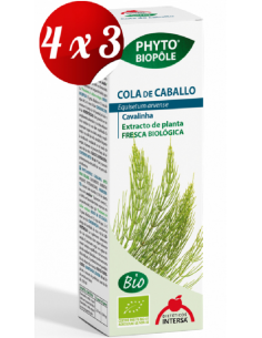 Pack 4x3 Phyto-Bipole Bio Cola De Caballo 50 Ml de Intersa